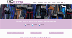 Desktop Screenshot of kbzcorporate.com